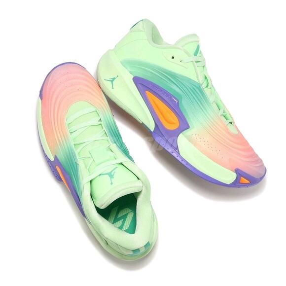 Nike Kids Jordan Luka 3 HQ4920-300 Multicolor Lace-Up Sneakers Shoes Size 7Y - Picture 7 of 16